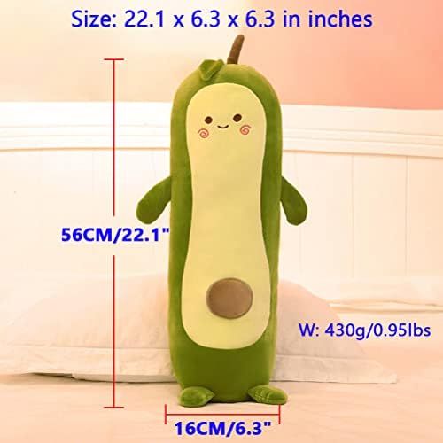 MMTTAO 22 Inch Plush Avocado Stuffed Animal