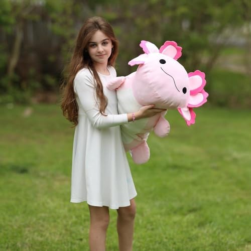 MaoGoLan 47 Inch Giant Axolotl Plush Pillow
