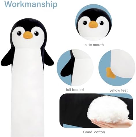 Yuncol 196 Inch Penguin Plush Toy