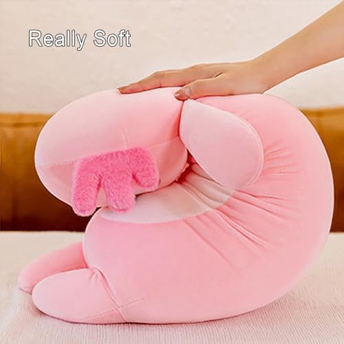 Pink Axolotl Plush Pillow 65cm