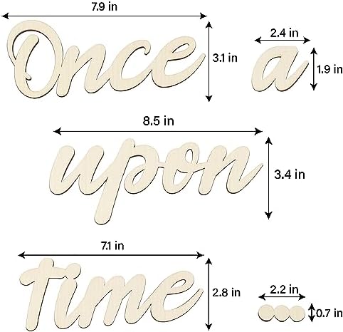 Once Upon a Time Wall Sign Decor