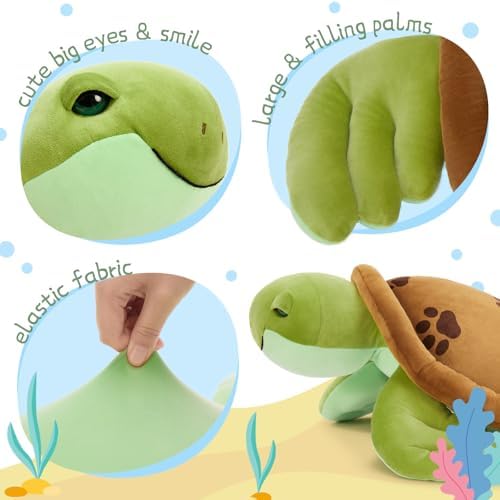 Muiteiur 28Inch Sea Turtle Plush Toy