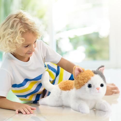 Lunmon Weighted Cat Plush Pillow