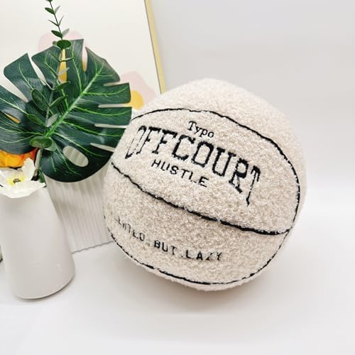 2023 Basketball Shaped Throw Pillow