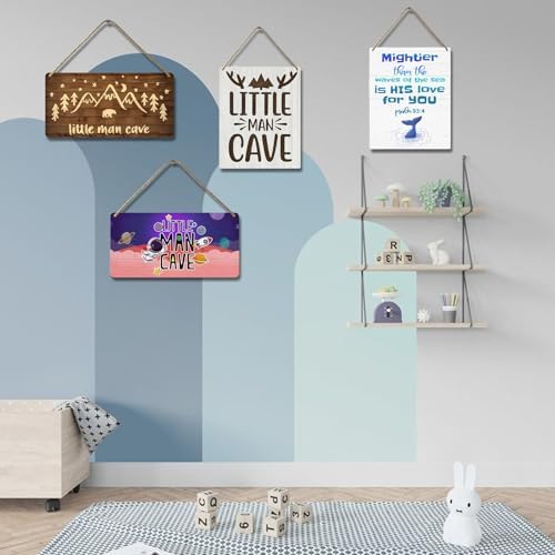 Little Man Cave Sign for Baby Boys