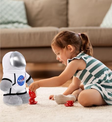 DolliBu Snug Mooshies Standing Astronaut Plush Toy
