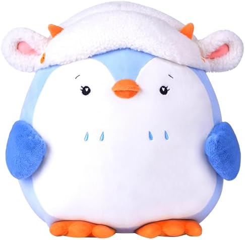 Large Penguin Plush Pillow Toy 12 Inch