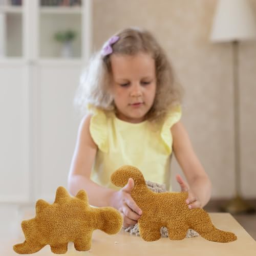 2 Pack Dino Nugget Plush Pillow