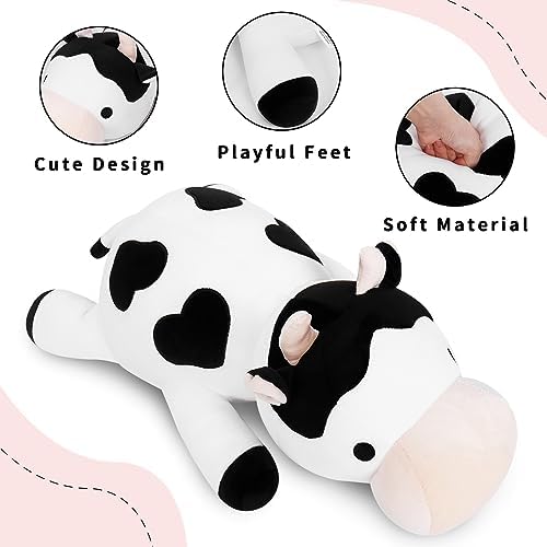 IdeaMeme Milk Cow Weighted Plush