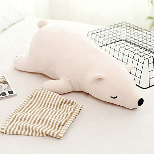 MMTTAO 24 Inch Stuffed Polar Bear Plush Toy