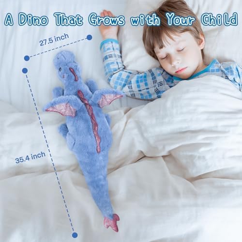 Blue Soft Dragon Plush Toy 2Lbs 275