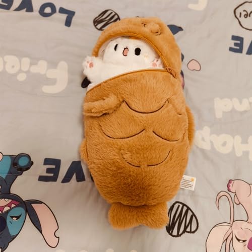 Taiyaki Cat Plush Pillow 118 Inch