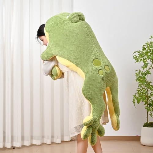 Giant Frog Plush Pillow Toy for Kids 1