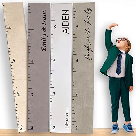 Personalized Growth Chart for Kids Wall