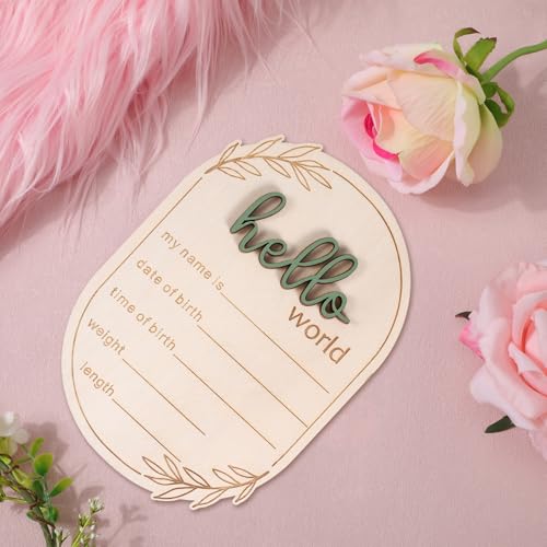 Gosknor Baby Announcement Wall Plaque