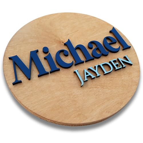 Custom 3D Baby Name Sign