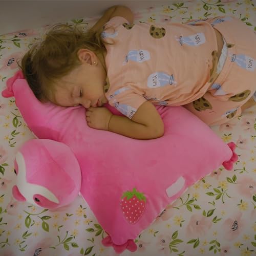 Pillow Pets Sweet Scented Strawberry Sloth Puff