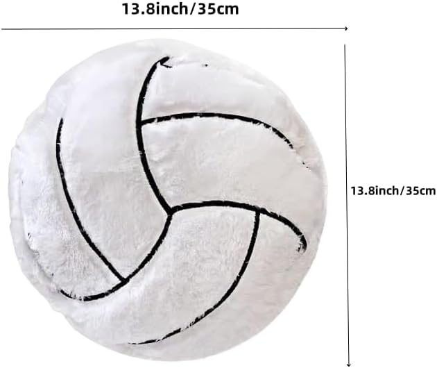 14 Inch Volleyball Plush Pillow Toy