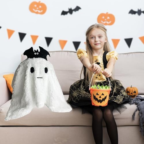 Cute 98 Inch Halloween Ghost Plush Toy