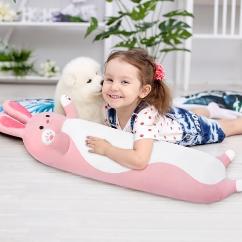 Sprinqdawin Long Rabbit Plush Pillow