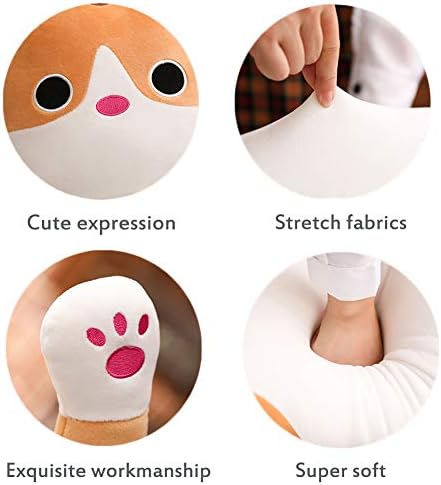 Long Cat Plush Pillow for Kids