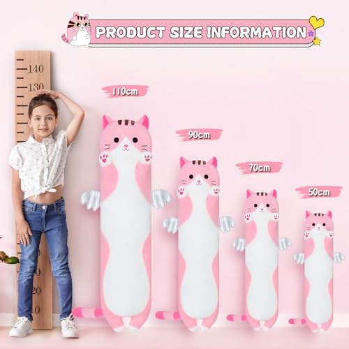 Sausudols Long Cat Plush Pillow
