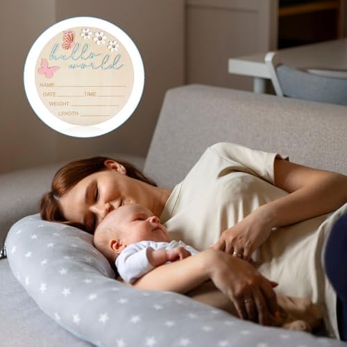 Hello World Newborn Welcome Sign 1