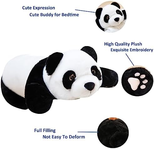 Panda Weighted Plush Pillow Toy 1