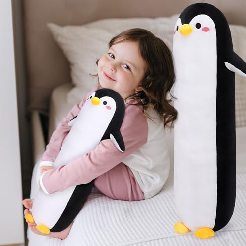 Cute Long Penguin Plush Pillow for Hugging