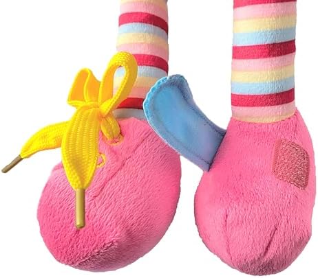 Sugar Snap Plush Learn to Dress Doll for Toddlers