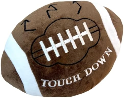 GiftExpress 2 Pack Football Plush Pillows