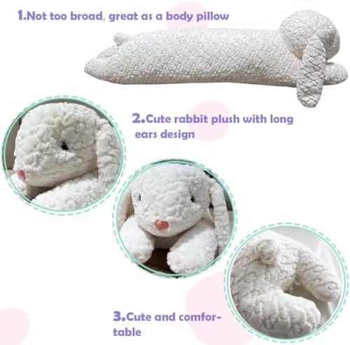 Hofun4U Rabbit Plush Pillow
