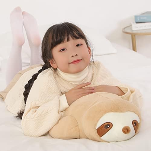 24 Inch Giant Sloth Plush Pillow Toy