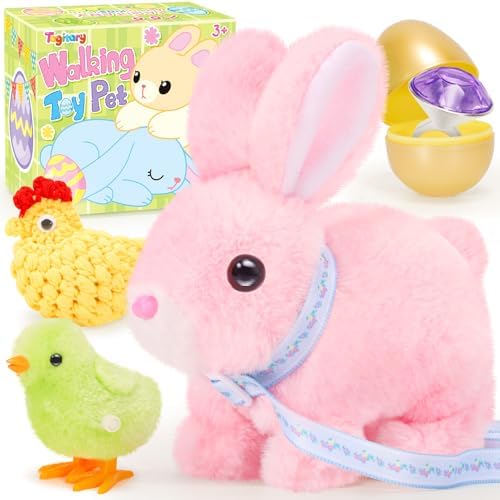 Tagitary Plush Walking Bunny with Sounds