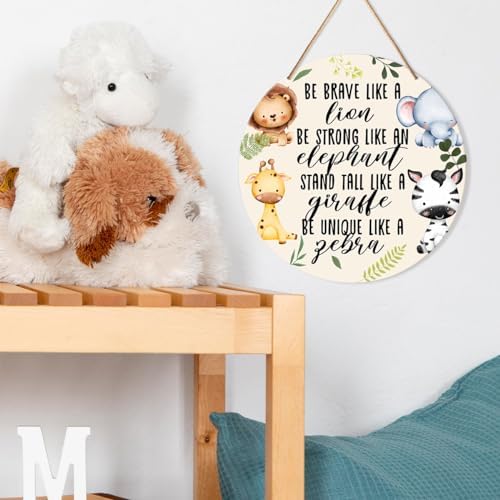 Muktoujaumai Nursery Wall Decor Sign
