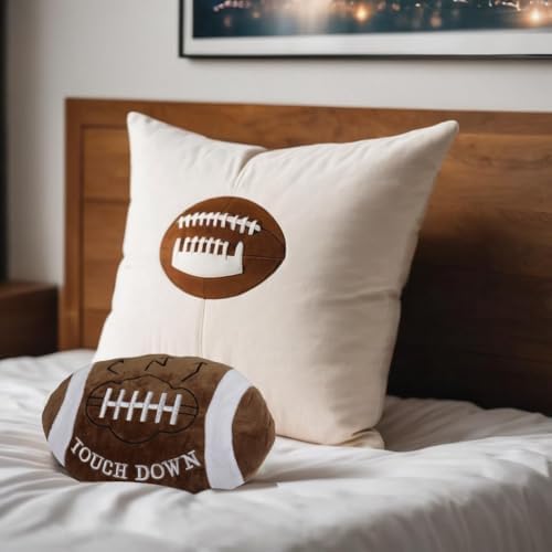 GiftExpress 12-Inch Football Throw Pillow
