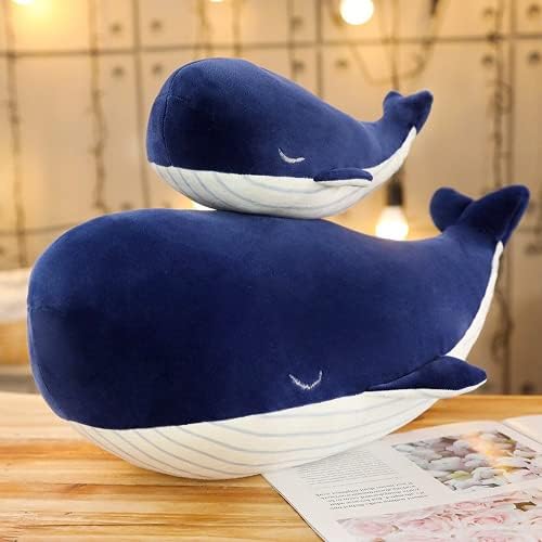 MUPI Blue Whale Plush Pillow 26 Inch
