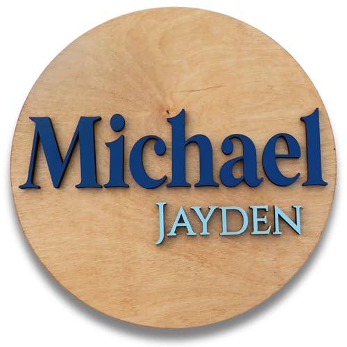 Custom 3D Baby Name Sign