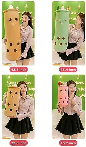 Cute Milk Tea Plush Pillow Toy
