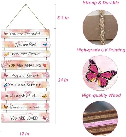 Butterfly Wall Decor for Girls Room