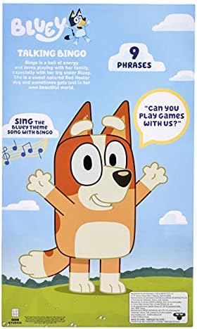 Bluey 12 Talking Bingo Plush