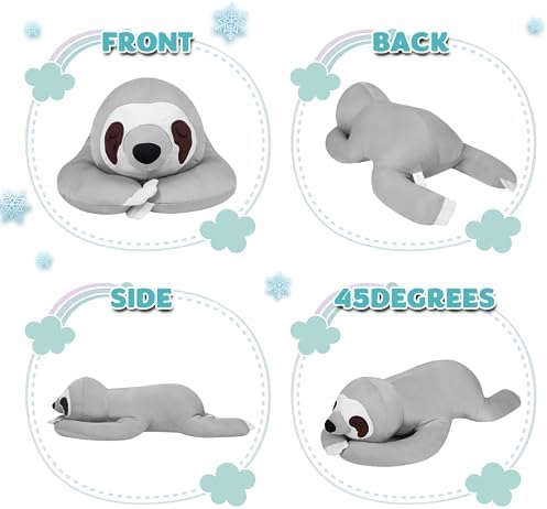 My OLi 24 Inch Sloth Cooling Plush Pillow
