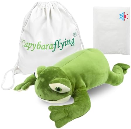 Frog Weighted Plush Pillow 4 lbs Comfort Toy