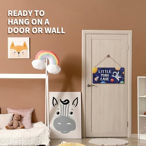 ZIEYOMI Little Man Cave Space Sign
