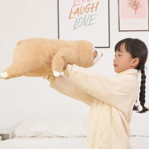 24 Inch Giant Sloth Plush Pillow Toy