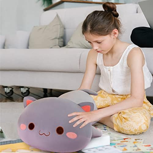 FUYU Kawaii Cat Plush Pillow Toy