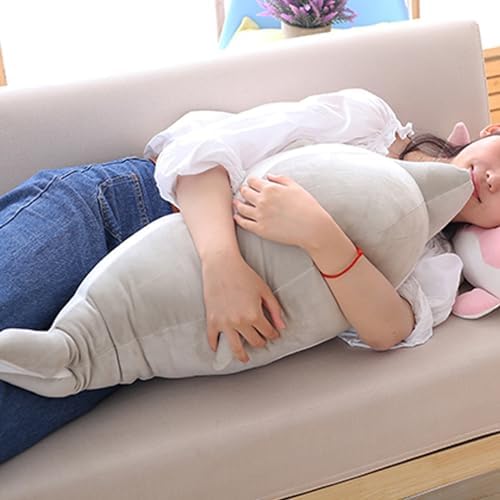 Levenkeness Dolphin Plush Hugging Pillow