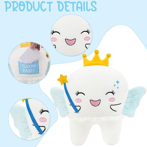 Tooth Fairy Plush Pillow 8 Inch