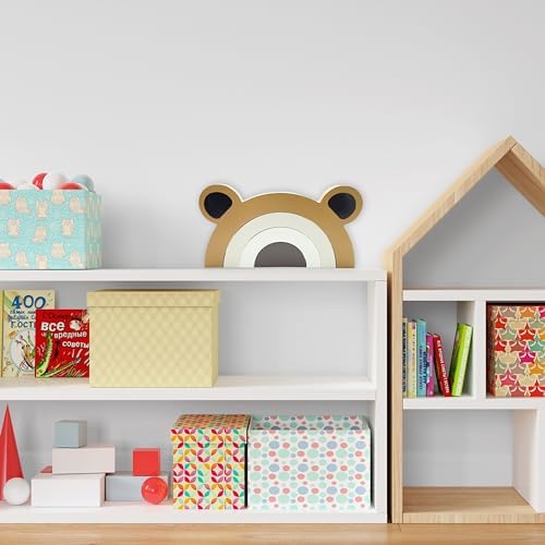 Wooden Bear Rainbow Decor for Nursery Room