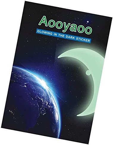 Aooyaoo Glow in The Dark Stars Wall Stickers